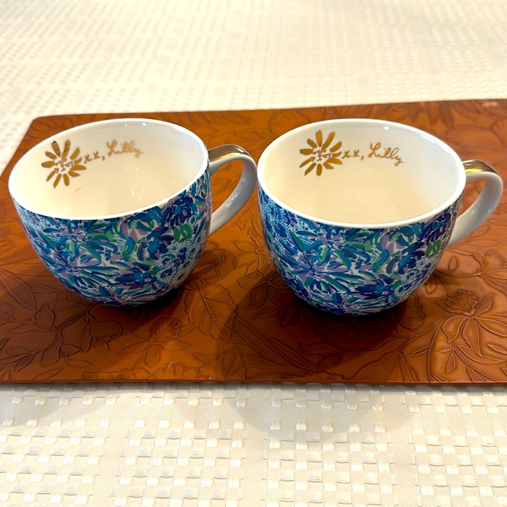 Lilly Pulitzer Coffee/Tea Cup - set of two